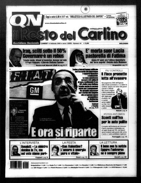 Il Resto del Carlino : giornale dell'Emilia